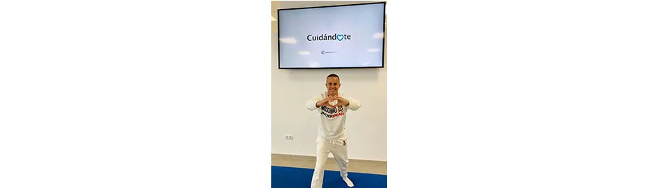 Rodrigo Sánchez Paricio: “Gracias al proyecto ‘Cuidándote he podido encontrar el camino para mantenerme en forma y obtener equilibrio emocional”